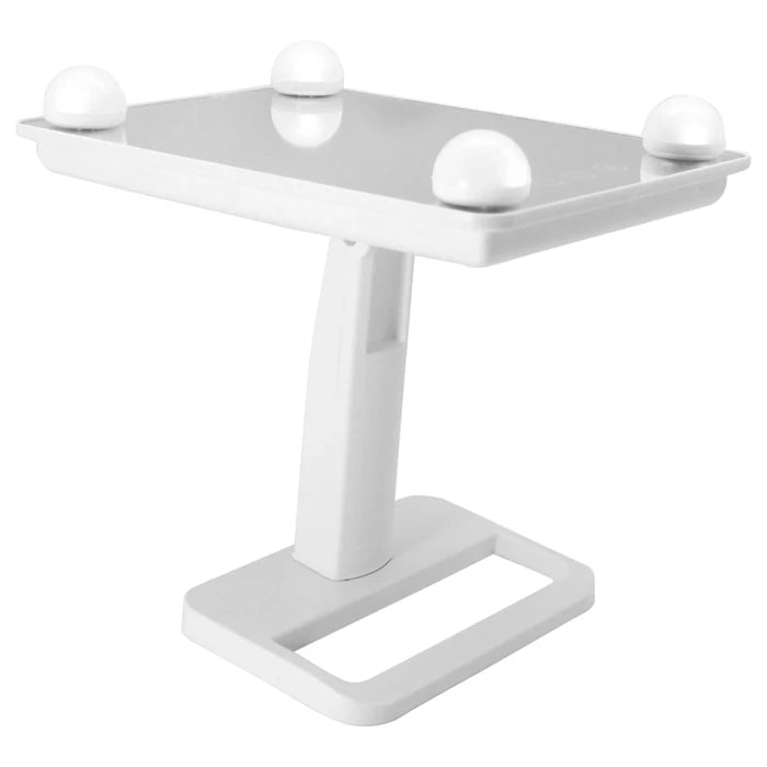 Oglinda de Toaleta cu 4 Lumini LED Control Tactil 3 Culori Lumina Alb 30x18cm - detaliu produs