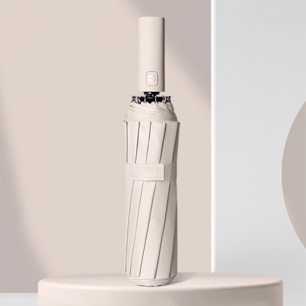 Umbrela telescopica automata, impermeabila, protective UV, rezistenta la vant, 104 cm