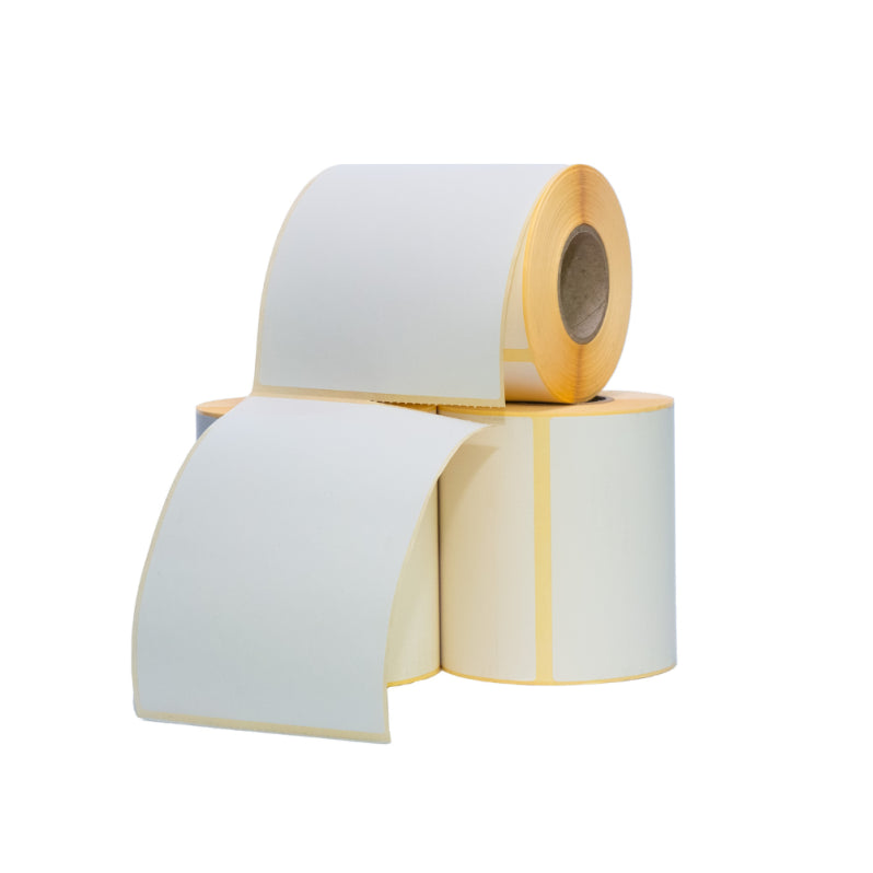 Rola 500 Etichete AWB Autoadezive Termice 100 x 150 mm, Perfor de Rupere