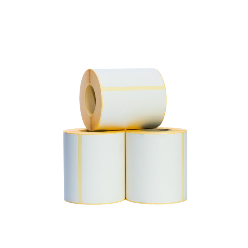 Rola 500 Etichete AWB Autoadezive Termice 100 x 150 mm, Perfor de Rupere