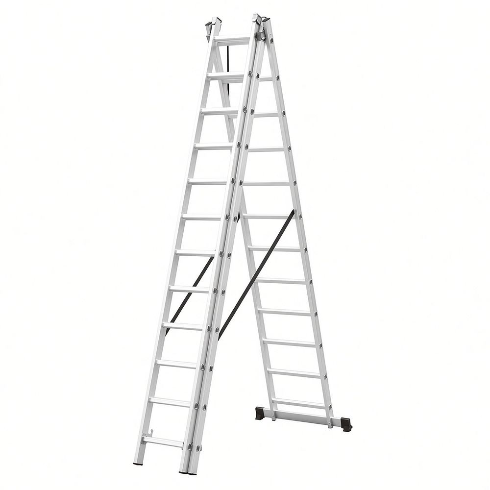 Scara combinata aluminiu 3X12 trepte Mesterino tools MTJL-207-3X12