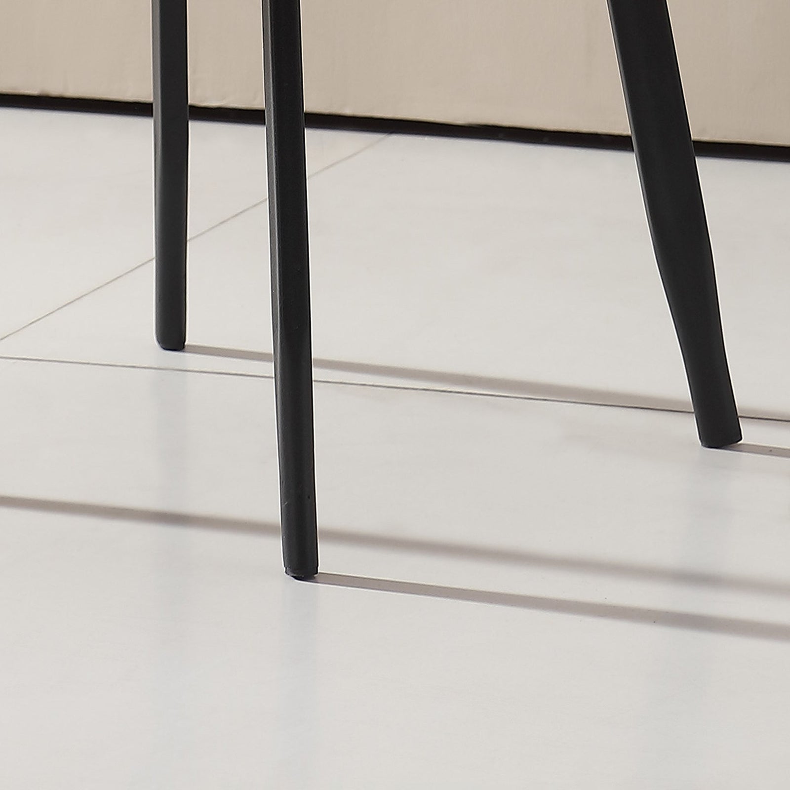 Scaun de dining design scandinav, aspect minimalist, 50 x 46 x 83 cm