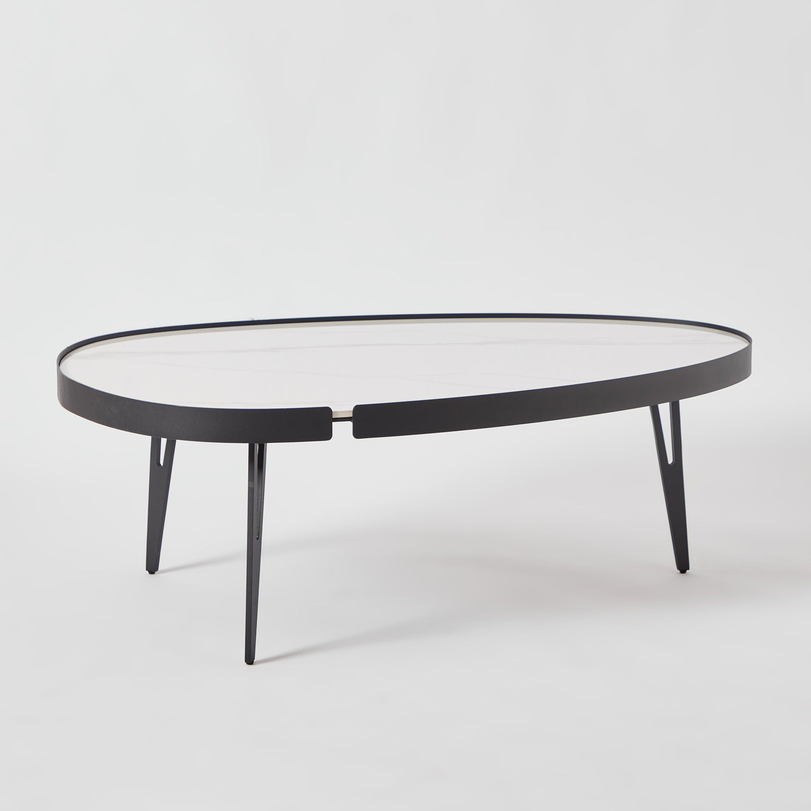 Set 2 măsuțe de cafea din piatră sinterizată