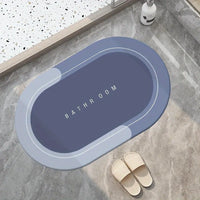 Covoras silicon super absorbant pentru baie, cu uscare rapida - imagine 4
