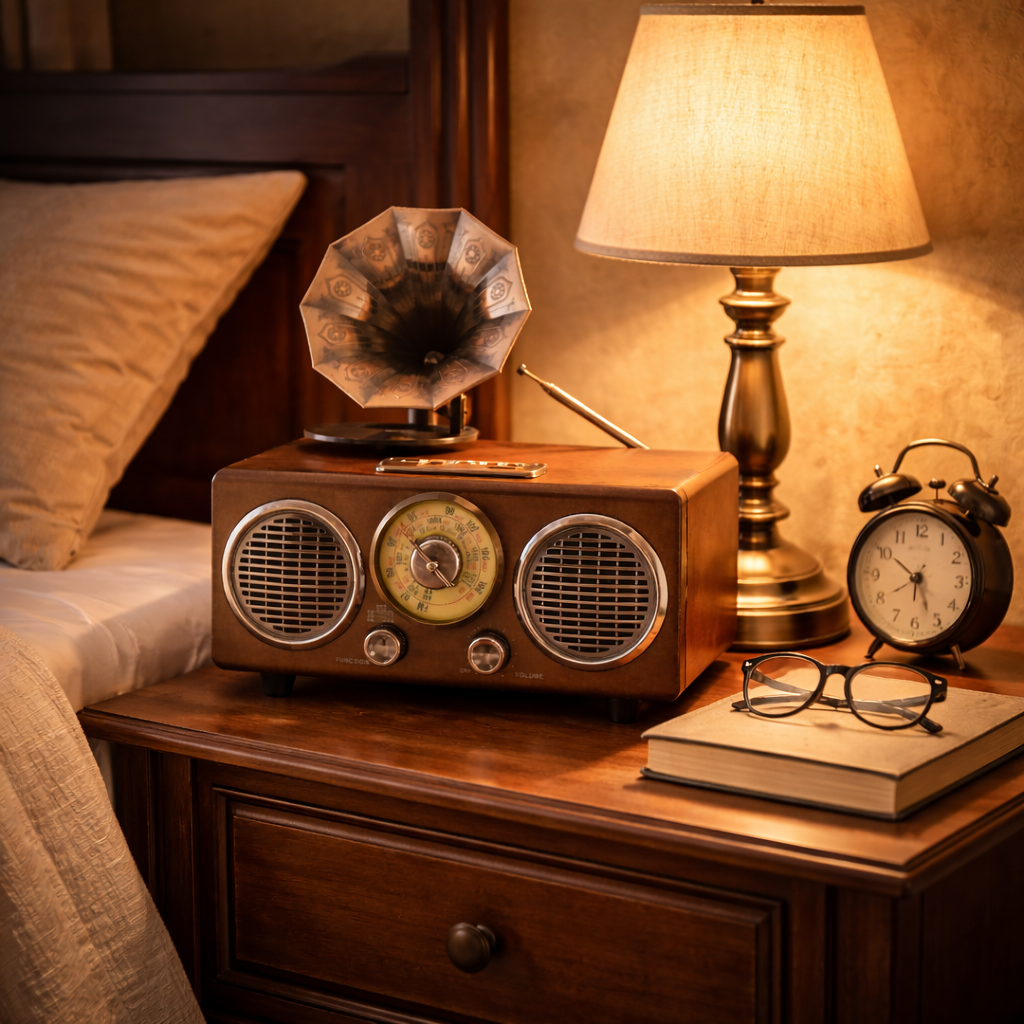 Radio portabil retro NNS NS-802BT cu Bluetooth 5.3 10W USB TF AUX FM AM SW baterie reincarcabila