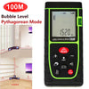Telemetru laser 100m, Ecran LCD, precizie +/- 1.5mm, protectie IP54, calcul suprafata, calcularea volumelor, functii multiple, Negru