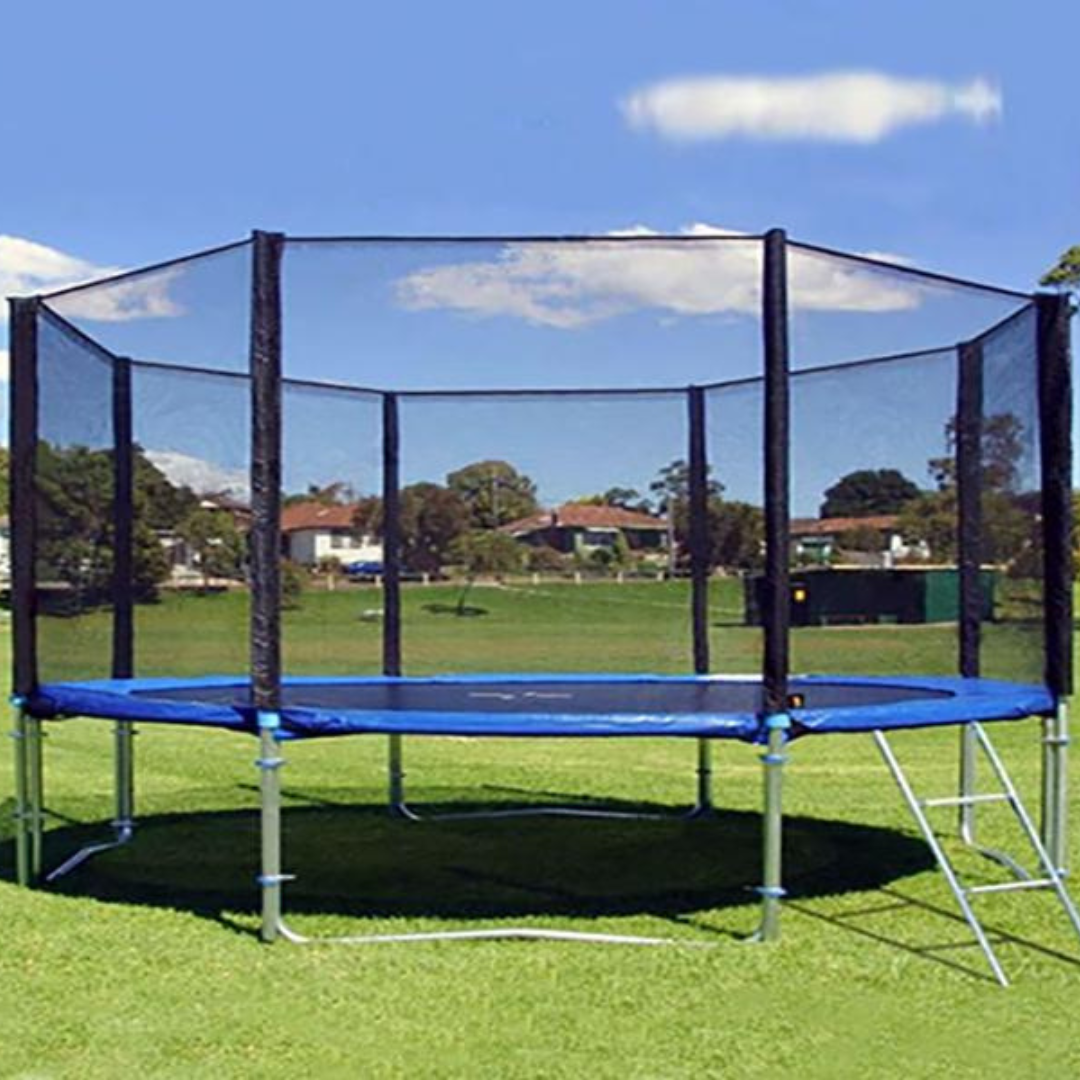 Trambulina cu plasa de siguranta si scara, diametru 366 cm, 3 ani+