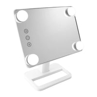 Oglinda de Toaleta cu 4 Lumini LED Control Tactil 3 Culori Lumina Alb 30x18cm - detaliu produs