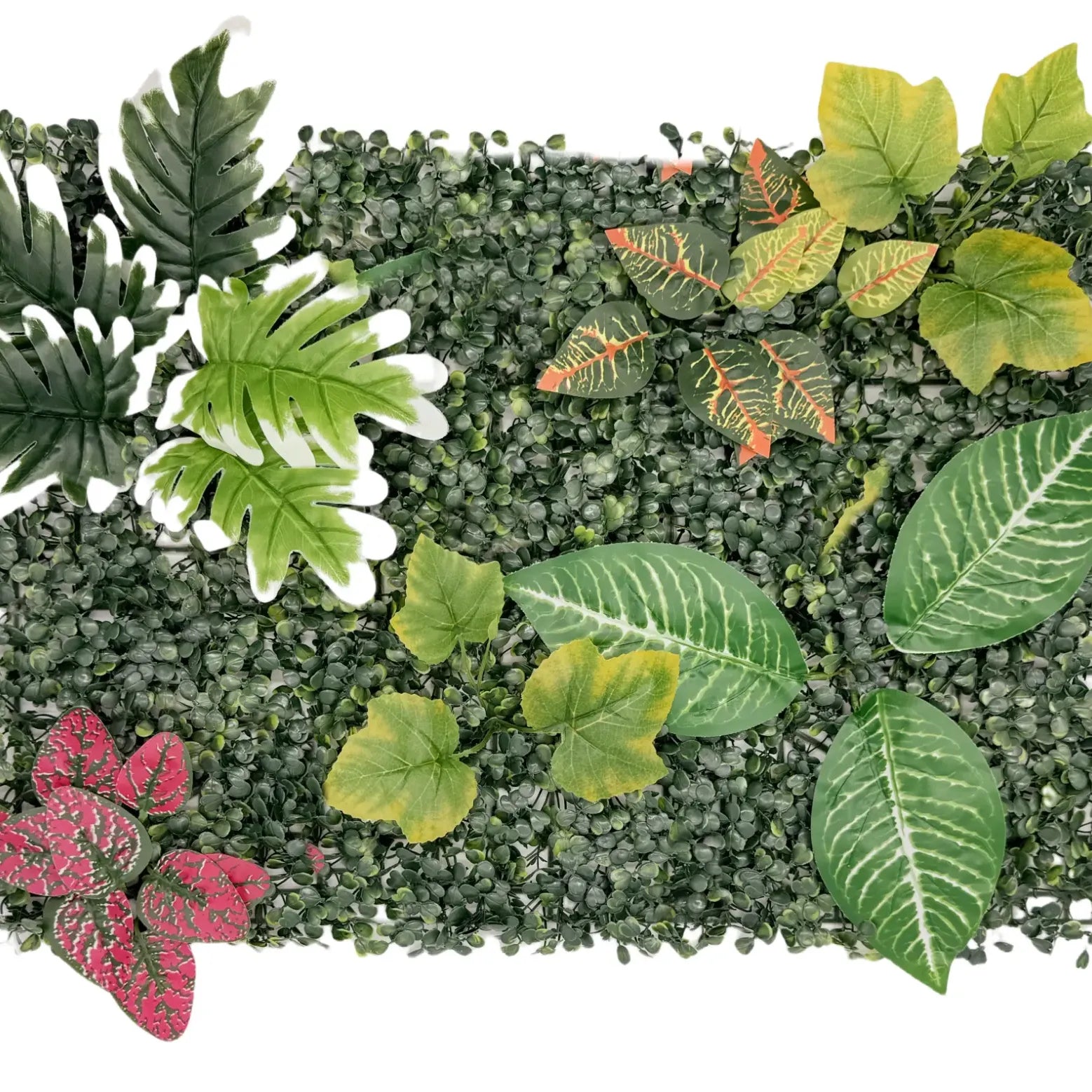 Perete verde artificial, gradini verticale din plante artificiale 60x40cm