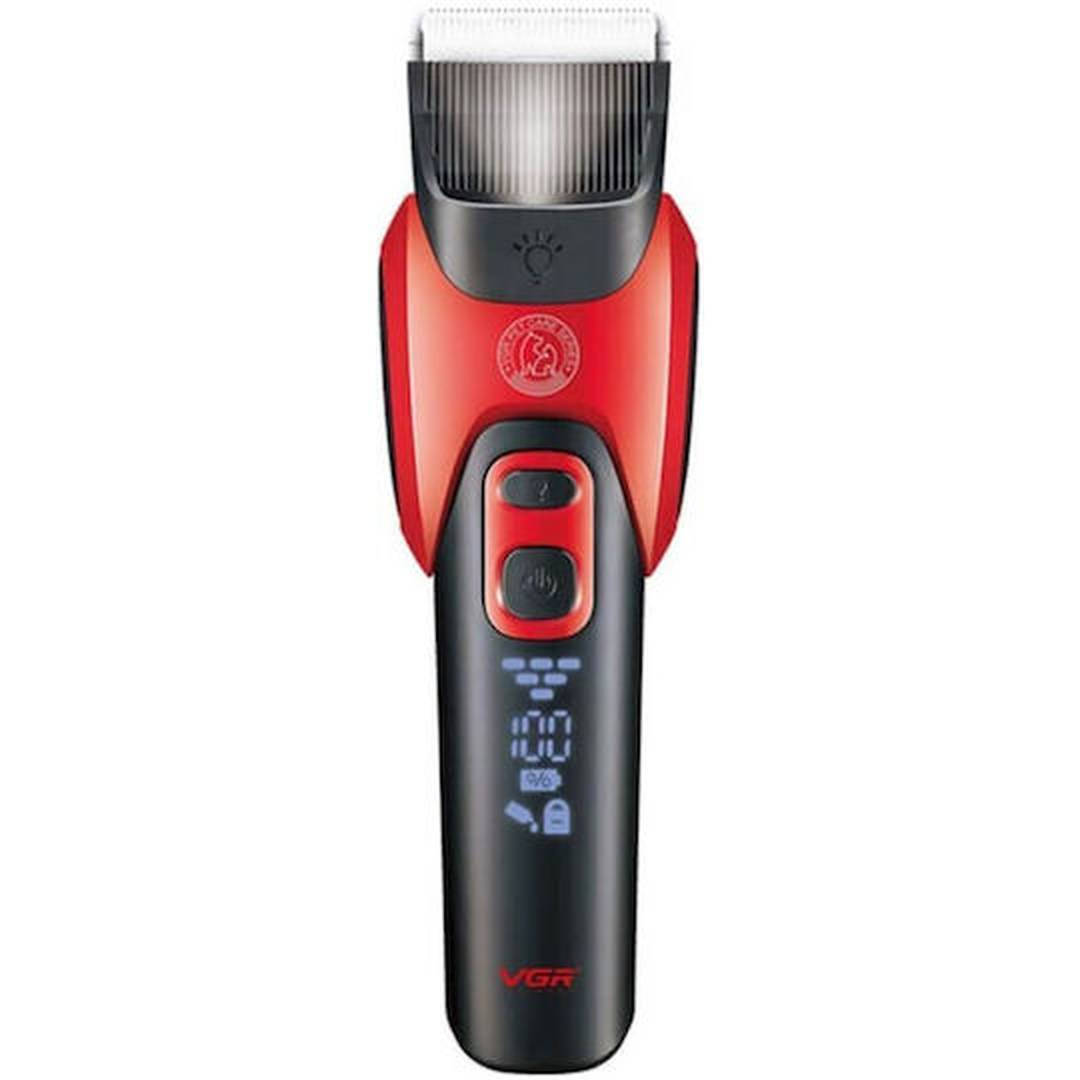 Masina de tuns animale profesionala VGR V-208 cu acumulator si afisaj LED