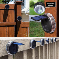Set 4 X Lampi solare tip floare cu 3 moduri de iluminare - imagine 2