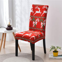 Set 6 huse universale, elastice, pentru scaun - imagine 3