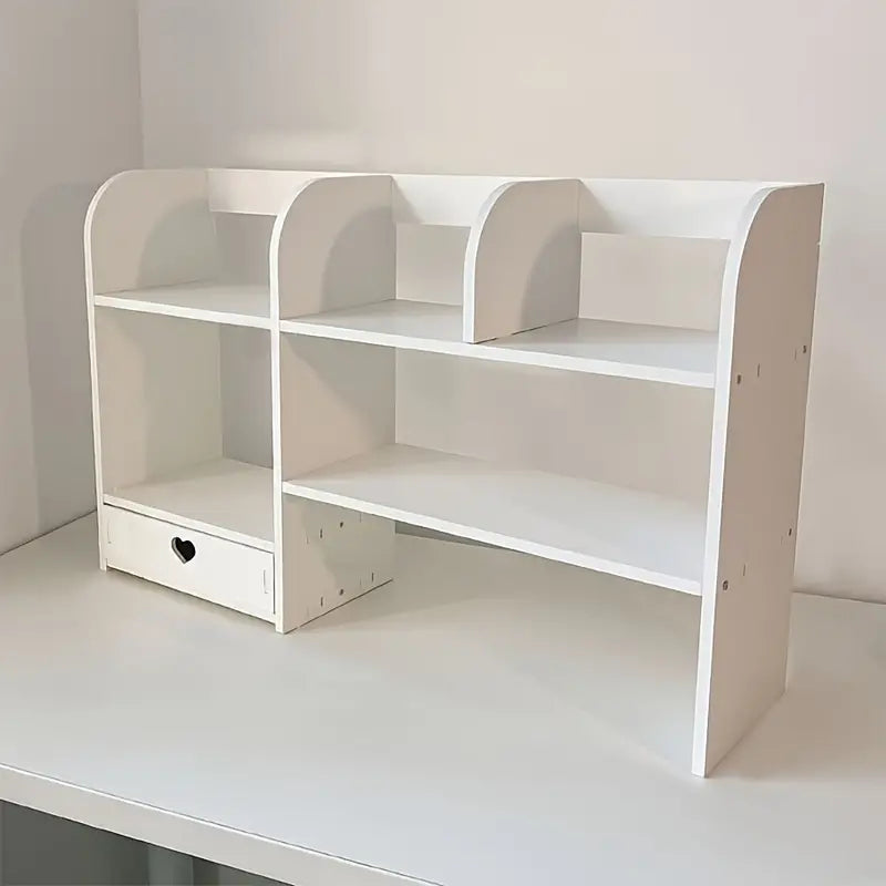 Organizator de birou - Raft cu sertar pentru stocare si decoratiuni