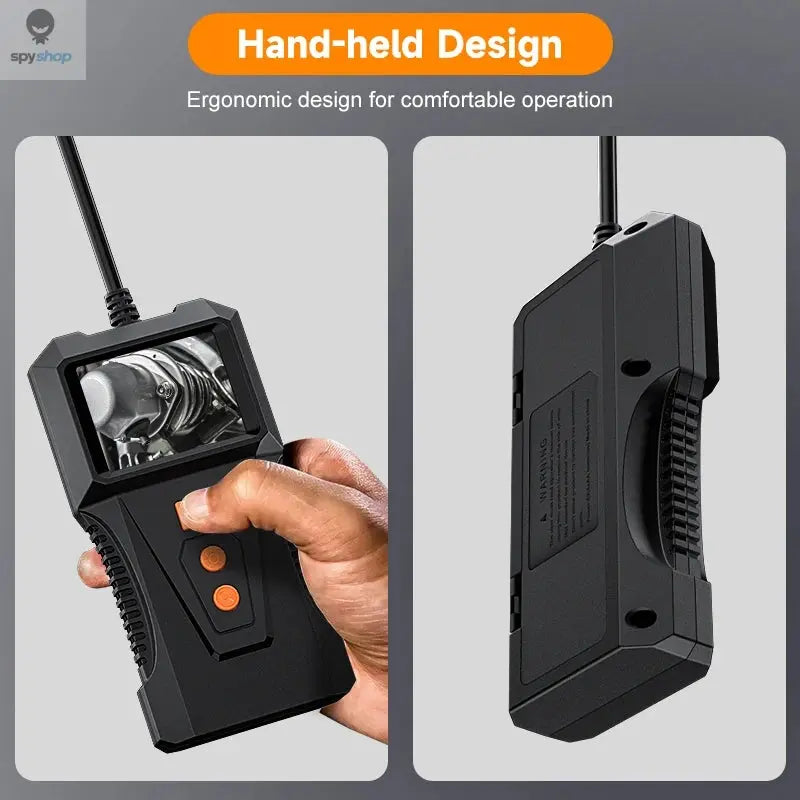 Endoscop multifunctional 1080P, eran 2 inch, camera HD cu cablu rigid impermeabil de 5m