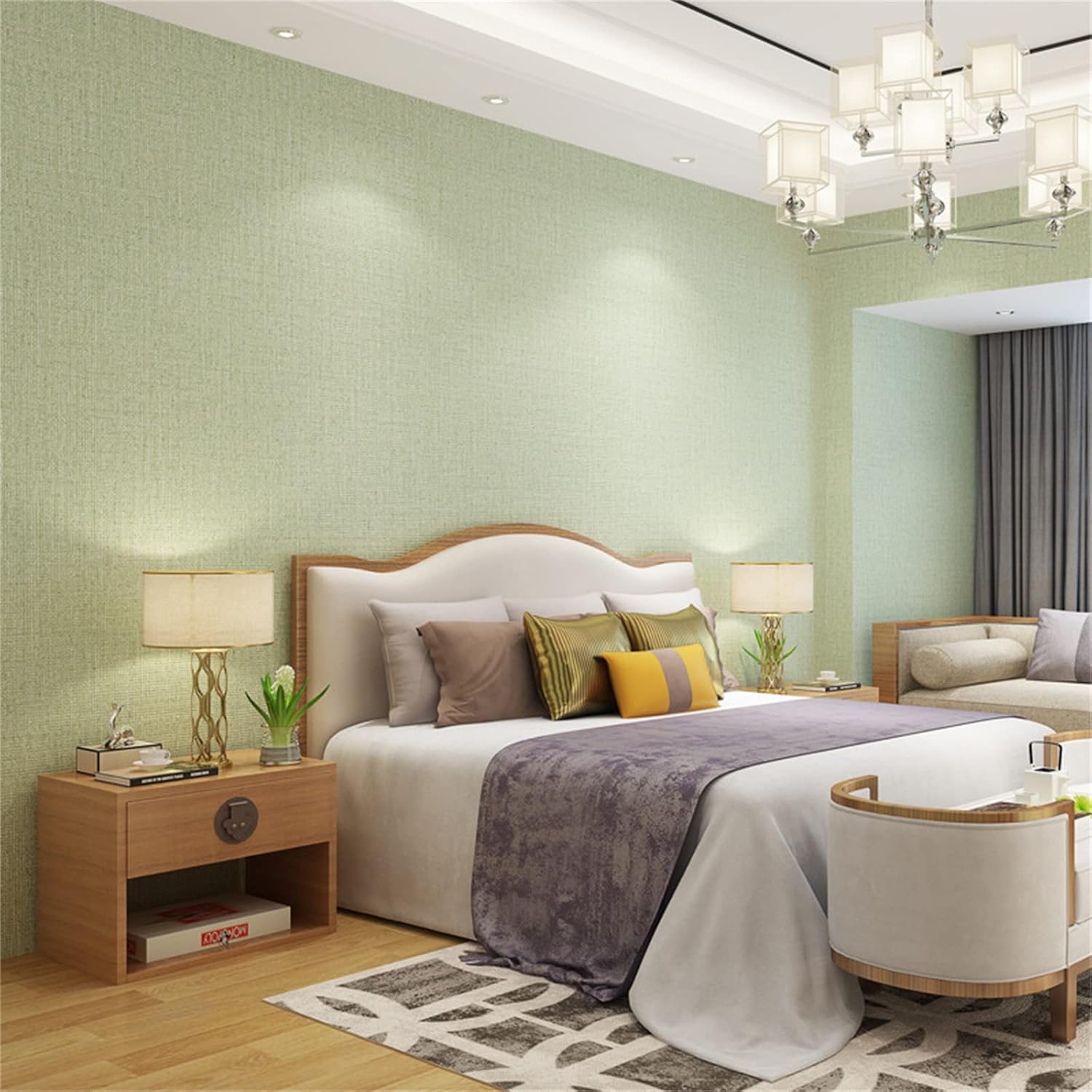 Rola Tapet 3D Autoadeziv model relief 280 x 50 cm, moale la atingere, rezistent la apa