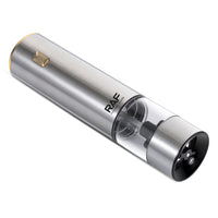 Rasnita electrica sare si piper din otel inoxidabil cu camere depozitare transparente - imagine 2
