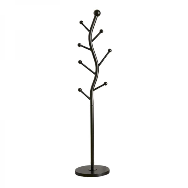 RESIGILAT - Cuier pentru haine in forma de S, 7 carlige, otel carbon, 178 x 30 cm, negru