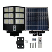 Lampa solara stradala 600W/800W/1000W, Telecomanda, suport metalic - imagine 10