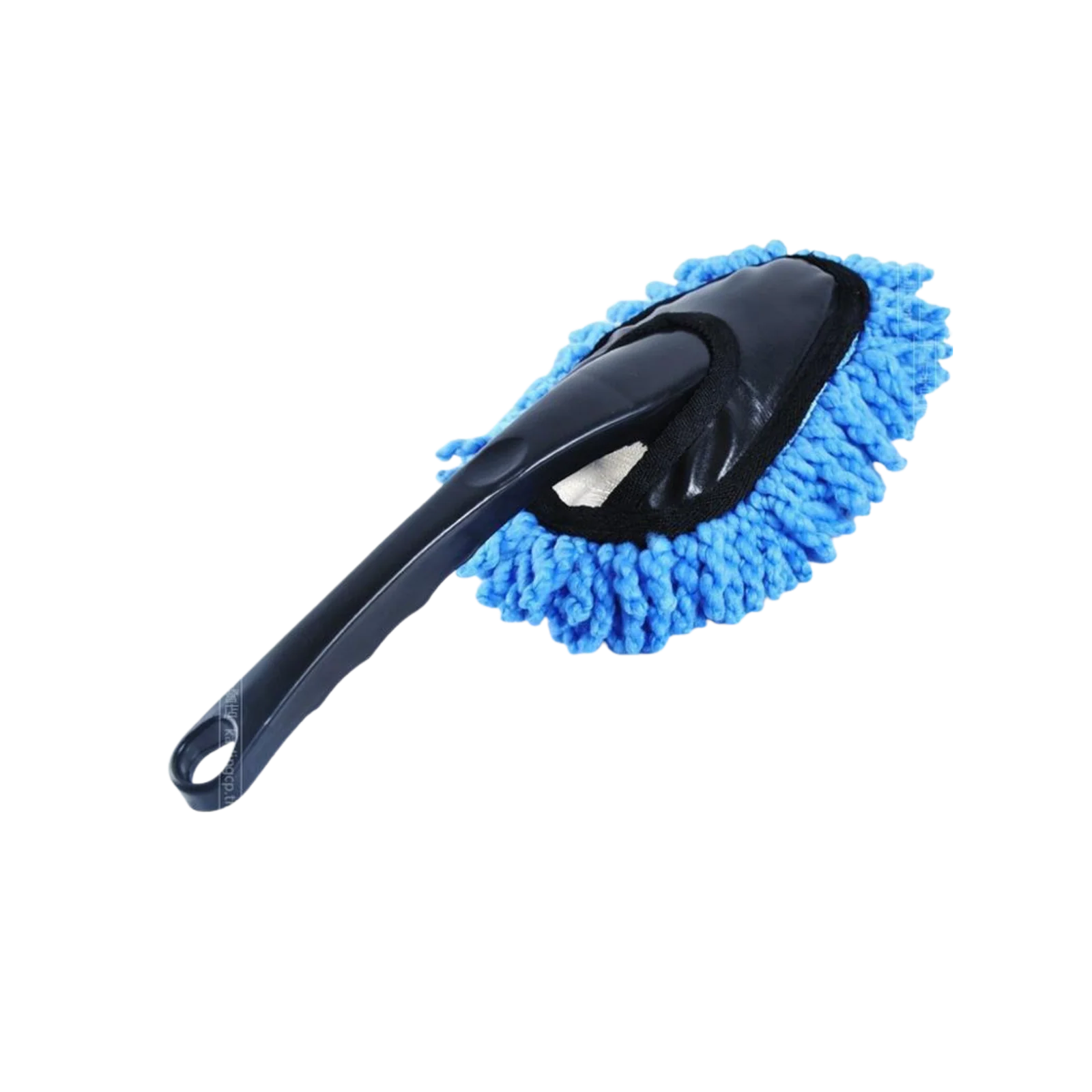 Perie Indepartare Praf Auto Microfibra Chenille 32x15cm Cap Schimb Gri - detaliu produs