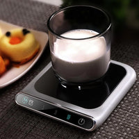 Incalzitor electric smart pentru cana cafea, ceai si alte bauturi, incarcare USB, reglare temperatura, alimentare 5V, putere