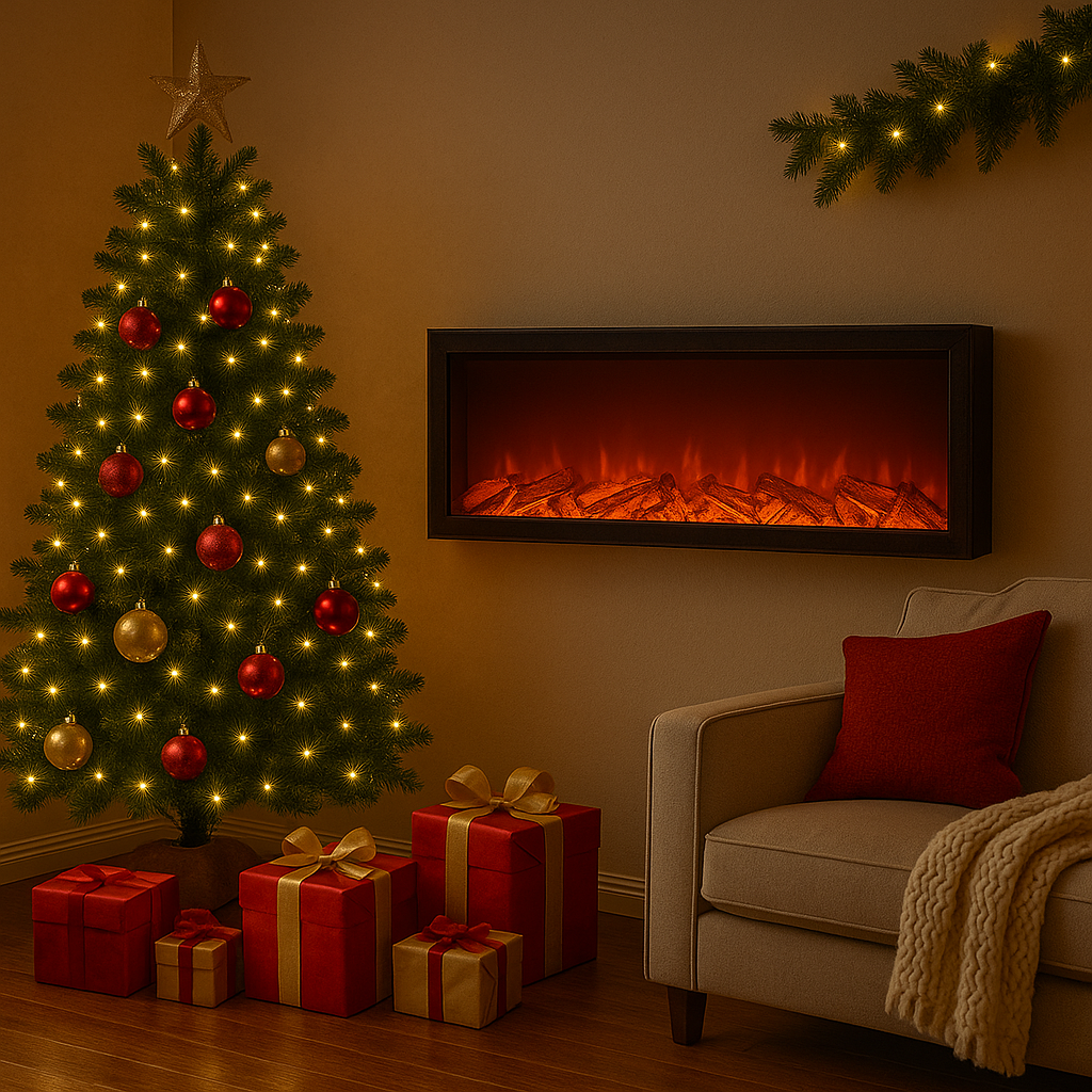 Felinar decorativ tip semineu, 100 x 27.5 cm