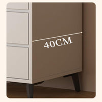 Comoda moderna si simpla cu 3 sertare si 2 usi, MDF, 140x40x75cm - imagine 8