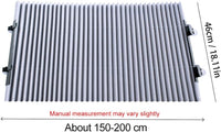 Copertina parasolar auto retractabil impotriva razelor UV, fixare prin ventuze, pentru parbriz sau luneta - imagine 10