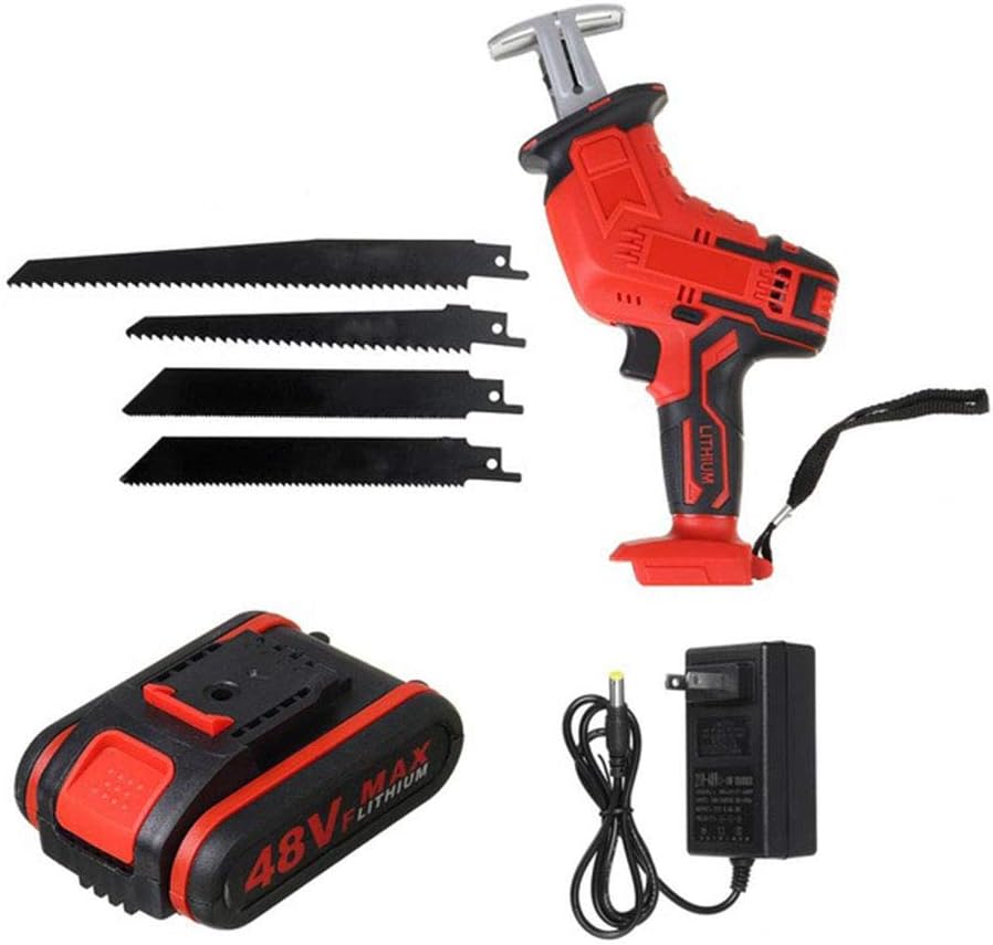 Fierastrau electric sabie, cu 2 acumulatori, 36V, 4 panze