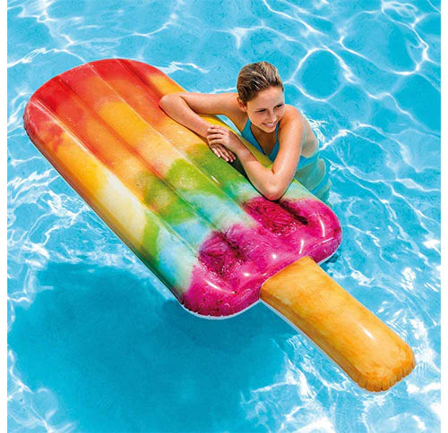 Saltea gonflabila Intex 58766, model inghetata, 191 x 76 cm