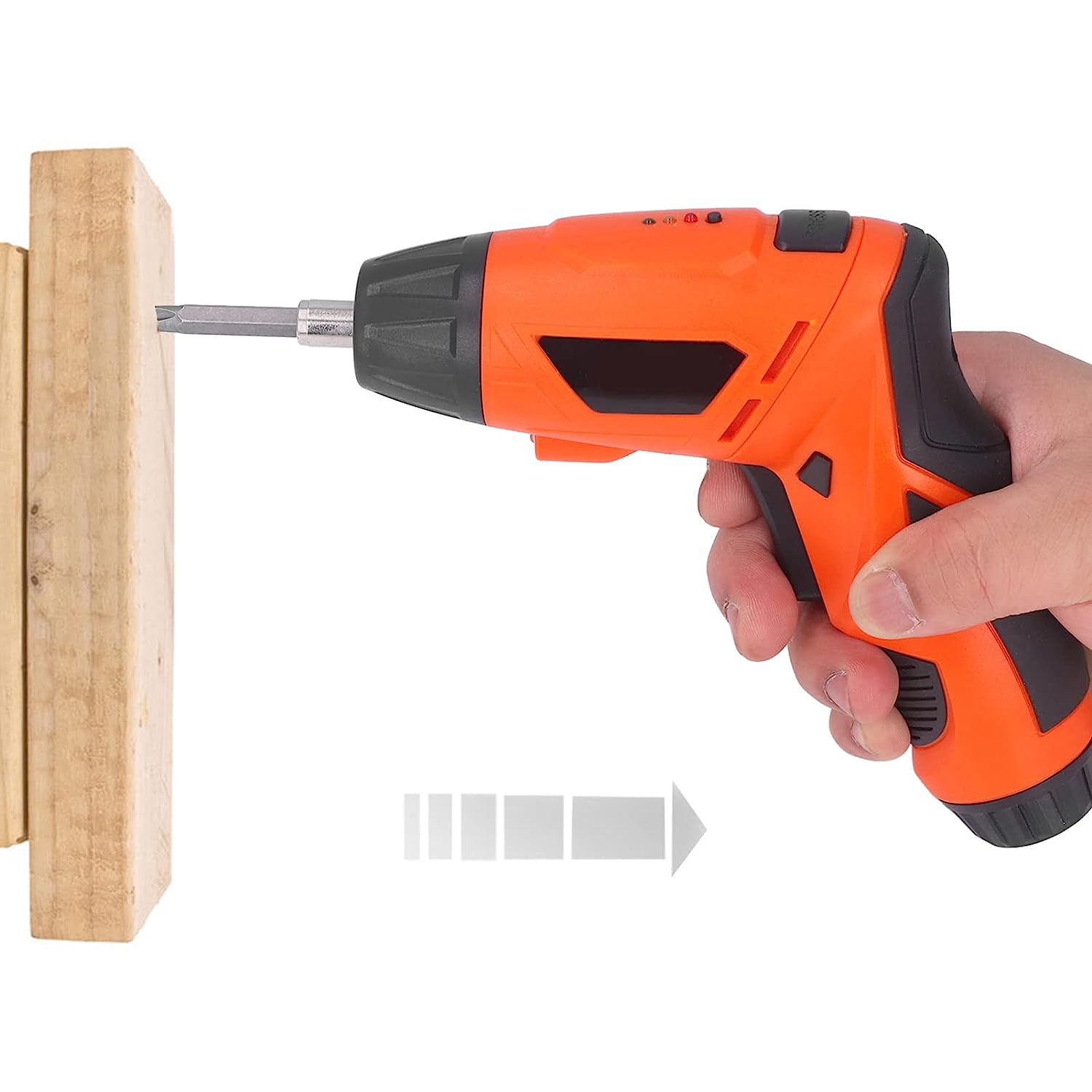 Set surubelnita electrica cu acumulator, 24 piese 4.8V 180 rpm