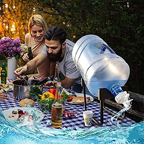 Suport pentru dozator bidon de apa, negru