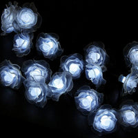 Instalatie solara 50 led, pentru exterior, model floricele, IP 44 - imagine 4
