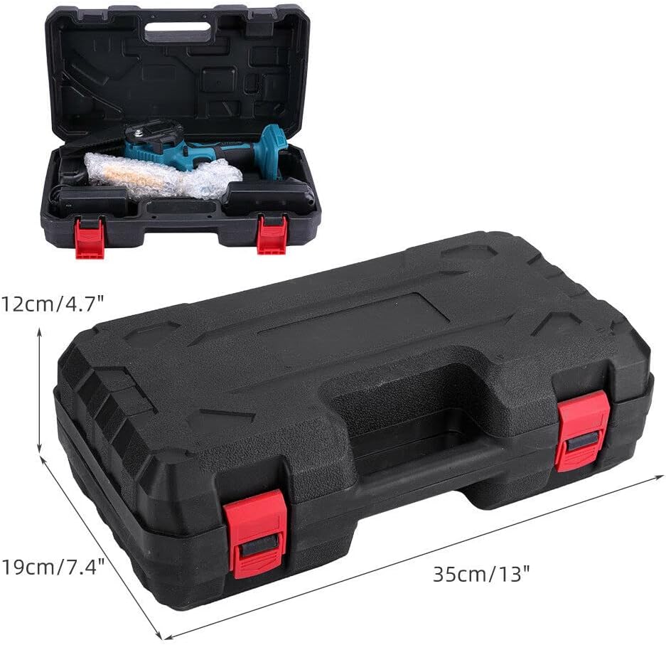 Mini Fierastrau Electric 24V cu Lant 6 inch si 2 Acumulatori 2000 mAh