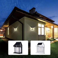 Lampa solara bec de perete LED cu senzor de miscare - imagine 5