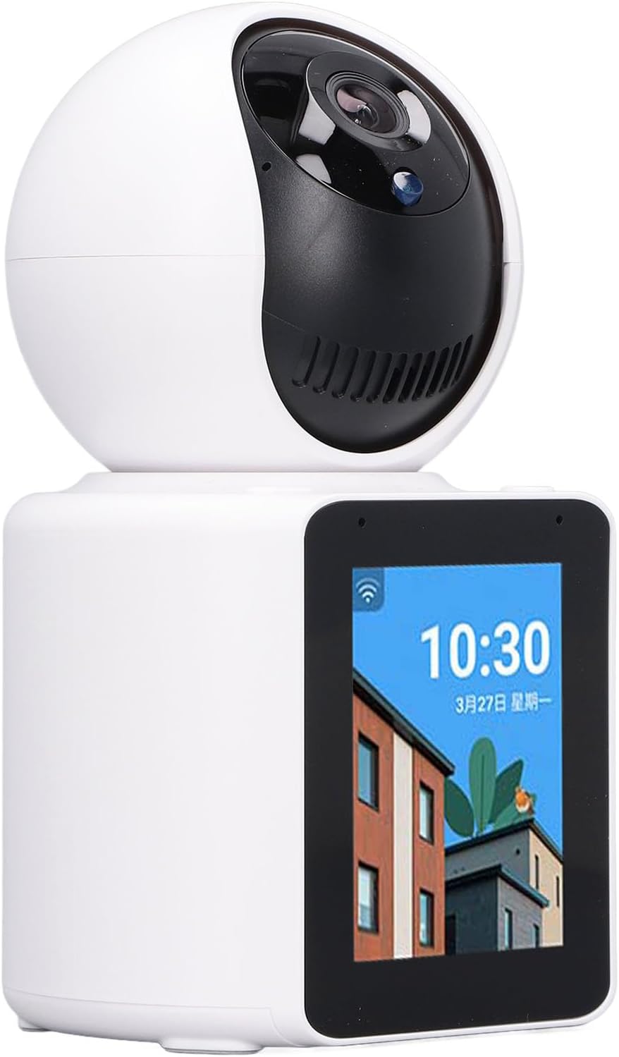 Camera Video WiFi 360° HD 1080p cu Comunicare Bidirectionala, Baby Monitor, Infrarosu, Detectare Miscarare, Stocare Cloud/SD