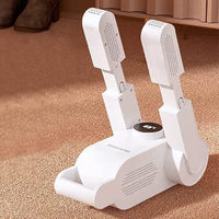 Uscator electric pentru incaltaminte cu functie de dezinfectare UV, suport reglabil si temporizator, design pliabil - imagine