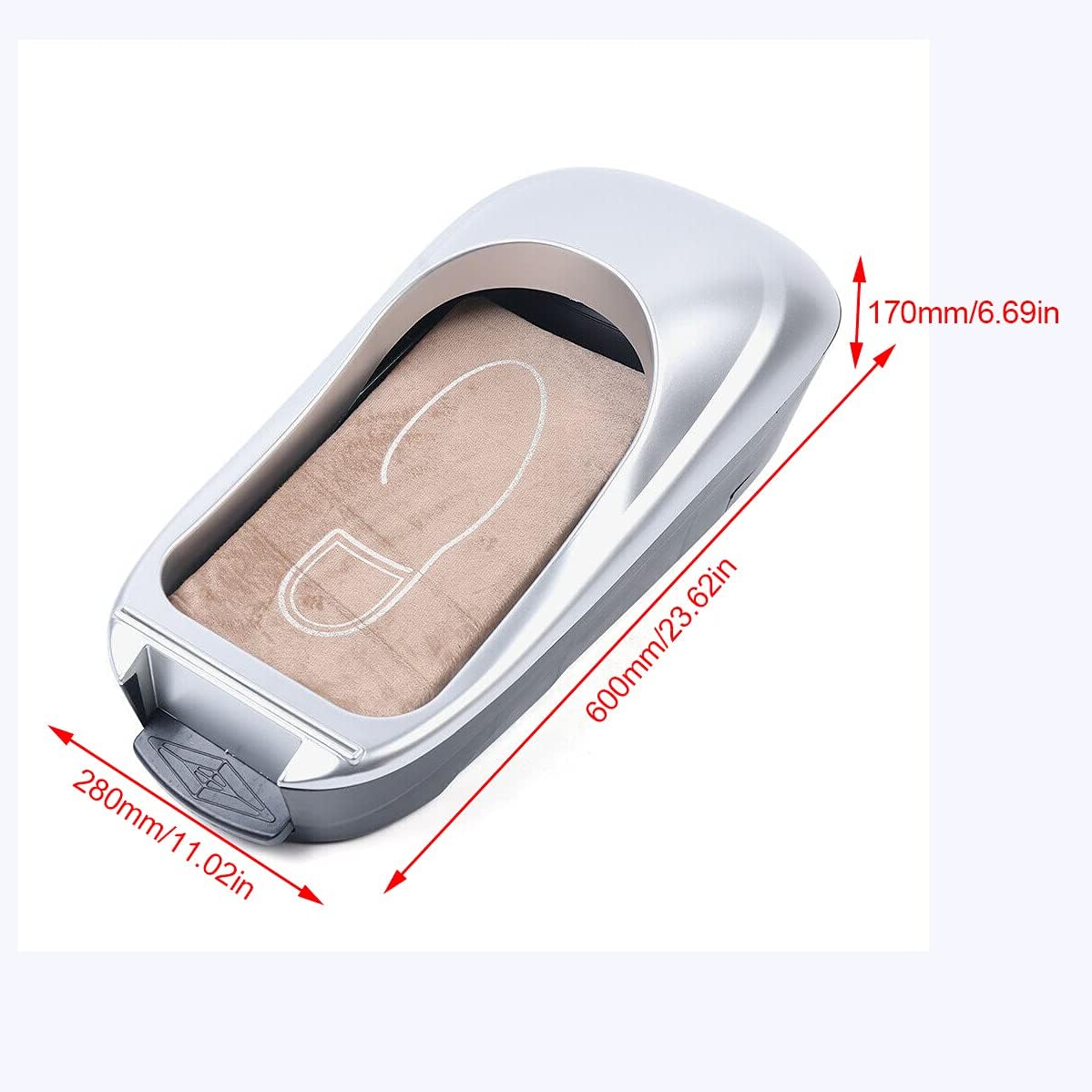 Dispenser Automat Aplicat Folie / Botosei Unica Folosinta Incaltaminte – 1000 Acoperitori / Rola Reincarcabila