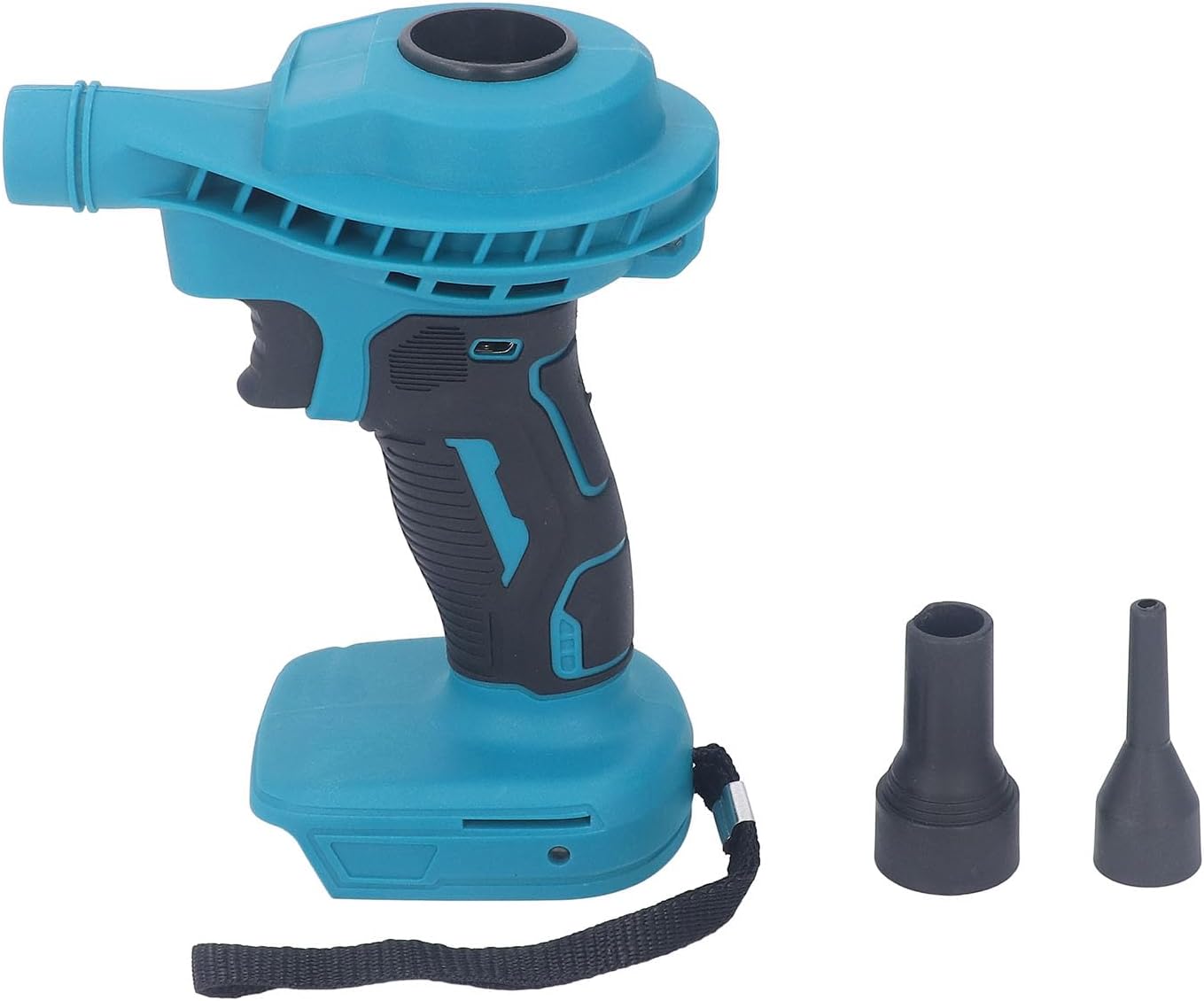 Suflanta portabila cu functie de aspirare, 2 acumulatori 24V, 500W, 200m/s