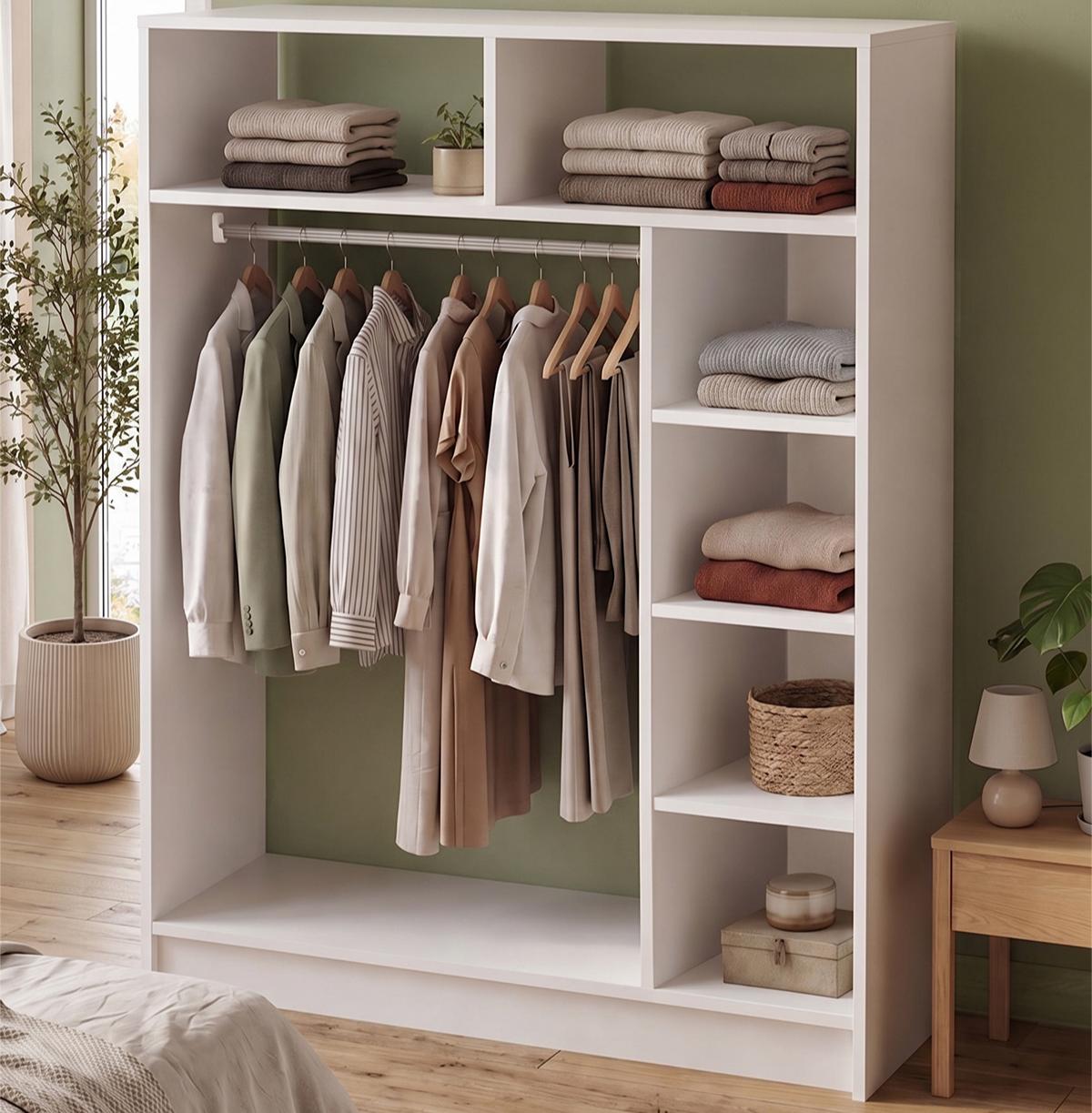 Wardrobe Dualis (White) - imagine principala