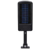 Lampa Solara cu Inductie, 10 x LED COB, Montare pe Perete, cu Telecomanda, Negru
