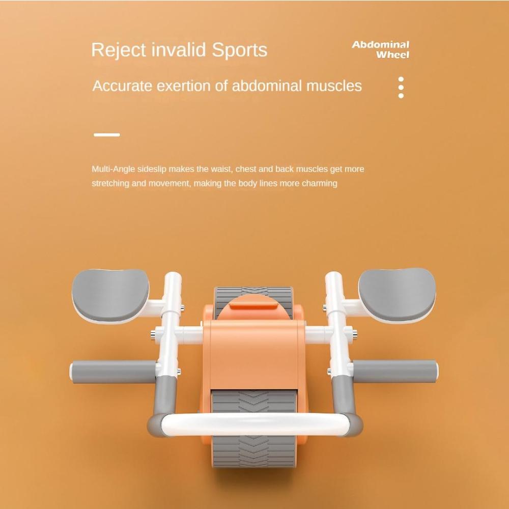 Rola abdominala cu suport pentru coate, timer si saltea de protectie pentru genunchi