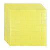 Tapet 3D caramida galbena auto-adeziv pentru interior, 70 x 77 cm