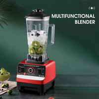 Blender Profesional de bucatarie 2 in 1, 2.5L, motor din cupru, 15 viteze, 4500W - imagine 7
