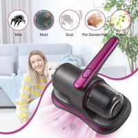 Aspirator portabil Antiacarieni si Praf cu acumulator, 50 W, tehnologie UV-C - imagine 8