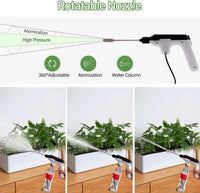 Pulverizator electric pentru plante cu 3 moduri de pulverizare – compatibil cu sticle standard, reîncarcabil USB - imagine 6