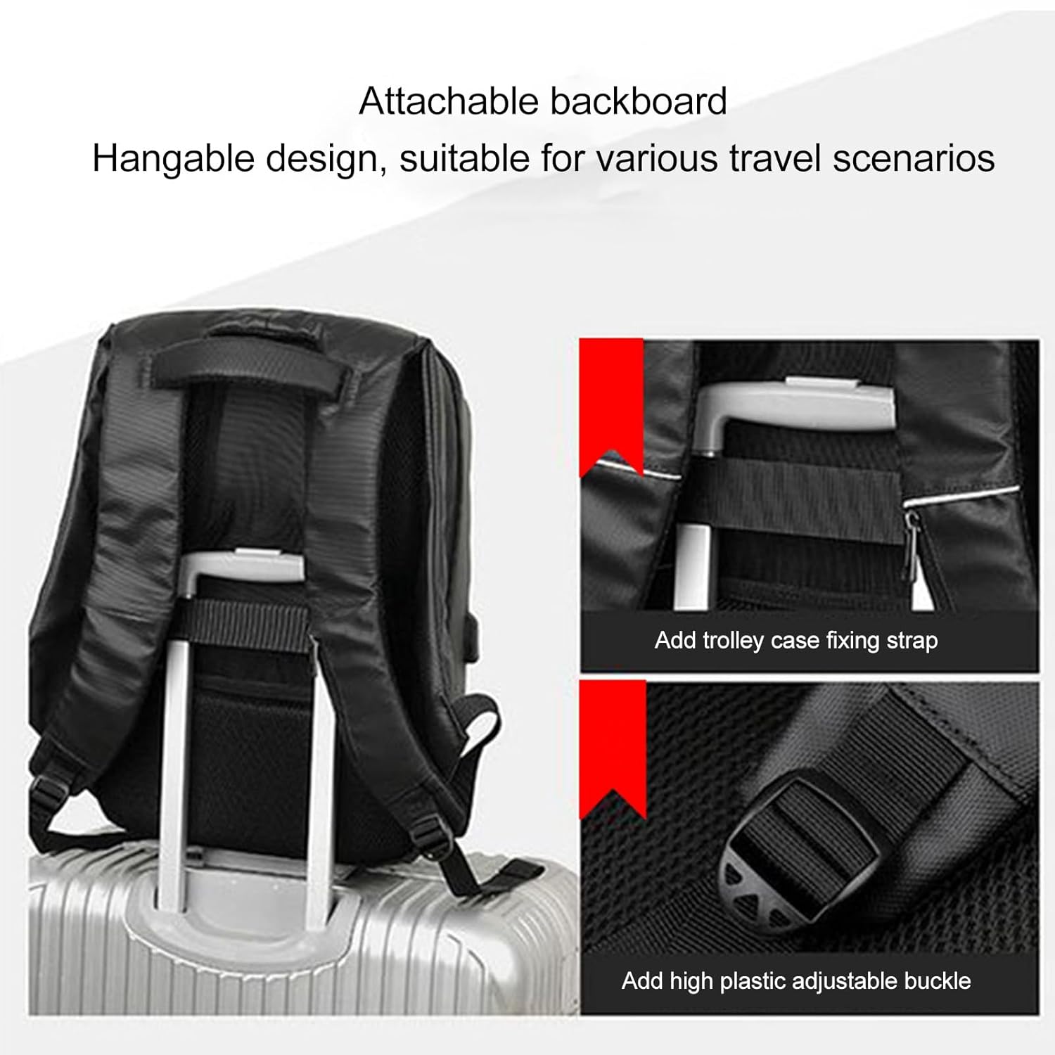 Ghiozdan Smart cu Display LED, WiFi, USB, 23L – Rezistent la Apa, incarcare USB