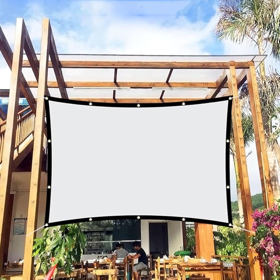 Ecran de proiectie portabil 120 inch, 16:9, 2.66 x 1.49 m, alb,