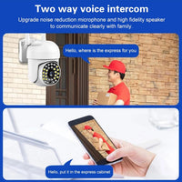 Camera de supraveghere, WIFI, IP66, HD WIRELESS, 2 MP, 1920 X 1080 Pixeli, card 32Gb inclus - imagine 7