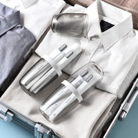 Suport transparent pentru periute de dinti, cutii de calatorie - imagine 3