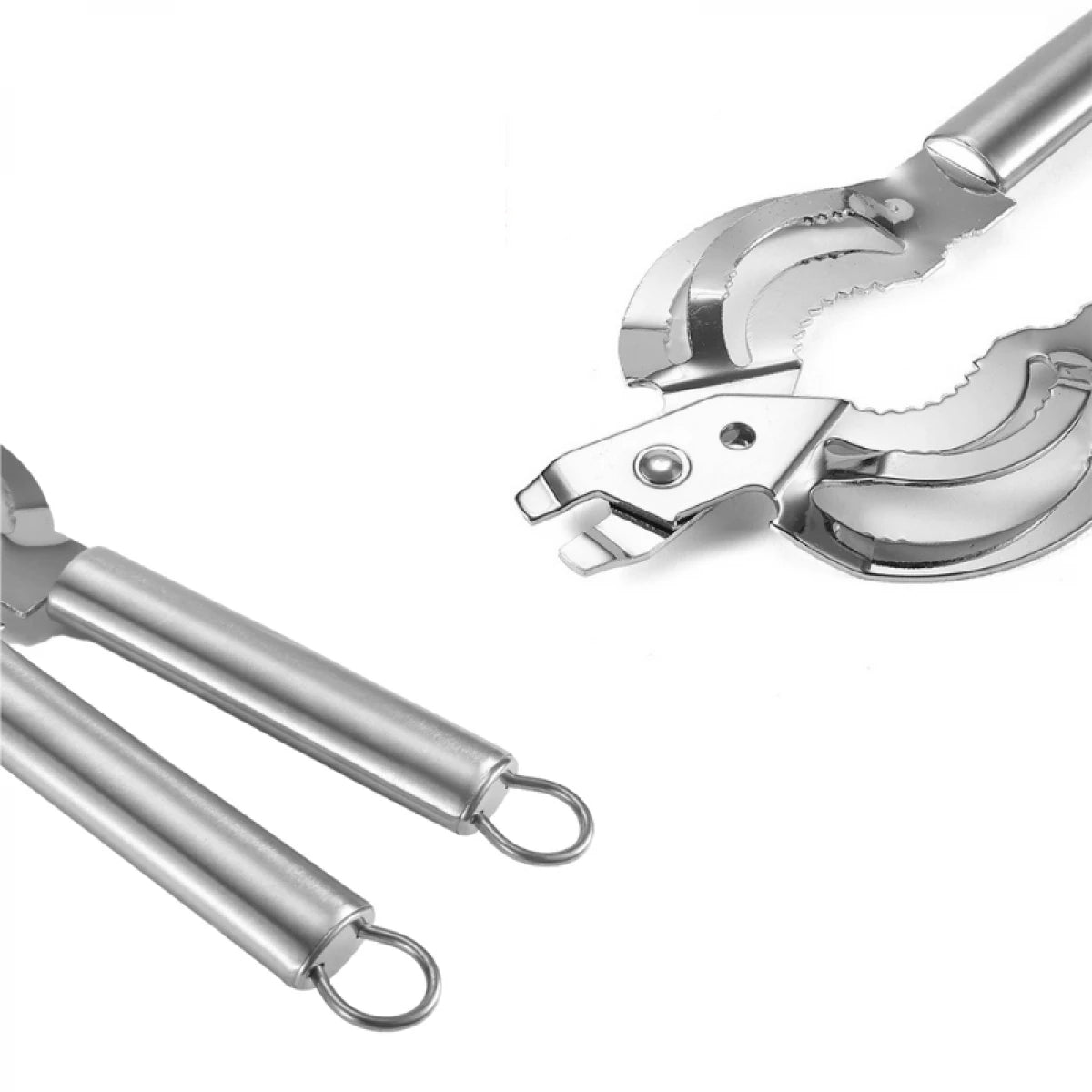 Desfacator multifunctional de borcane si spargator de nuci, inox, 25 x 6 cm